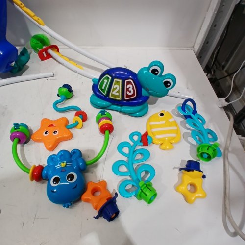 BABY EINSTEIN NEPTUNE'S OCEAN DISCOVERY JUMPER - ADJUSTABLE HEIGHT - MULTICOLOR (MODEL: 10455-ES) image 3