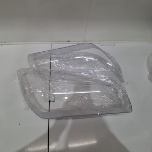 2PC HEADLIGHT LENS COVER FOR BMW X1 E84 2010-2015 - clear image 3