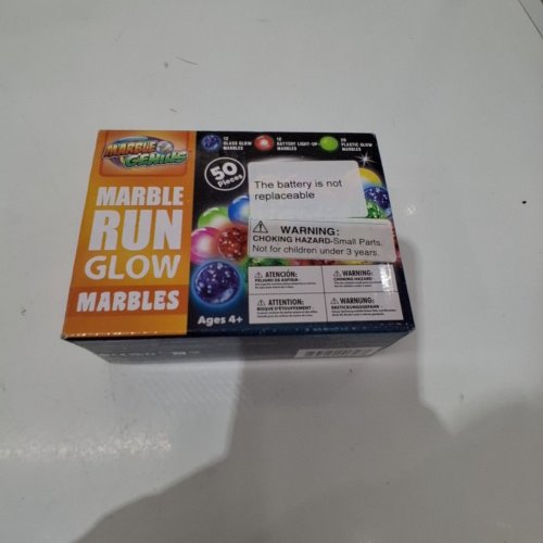 50PK MARBLE GENIUS GLOW MARBLE RUN MARBLES - MULTICOLOUR image 2