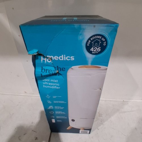 HOMEDICS DECOR SERIES LARGE 5.5L ULTRASONIC HUMIDIFIER (MODEL: UHE-CMTF91A) image 2