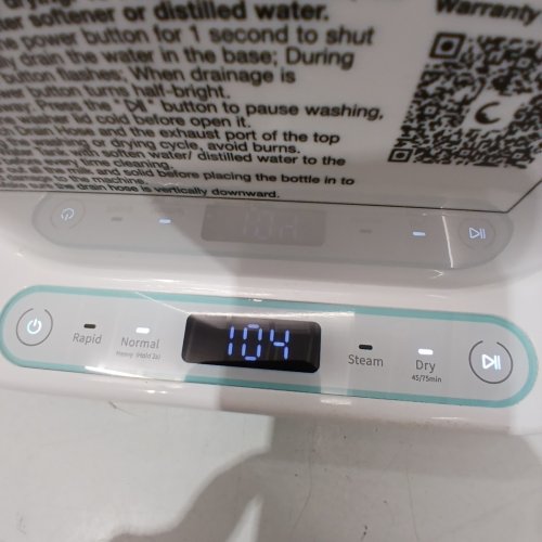 PAPABLIC 4-IN-1 BABY BOTTLE WASHER STERILIZER & DRYER - BLUE/WHITE (MODEL: ZMW-STHB03) image 3