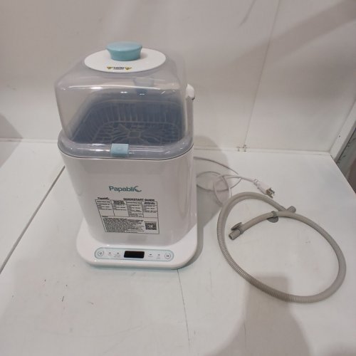 PAPABLIC 4-IN-1 BABY BOTTLE WASHER STERILIZER & DRYER - BLUE/WHITE (MODEL: ZMW-STHB03) image 5
