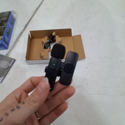 BOWER WIRELESS LAVALIER MICROPHONE - BLACK (MODEL: WSC-LAV1) image 2