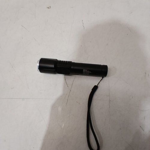 RECHARGEABLE LED FLASHLIGHT - BLACK (MODEL: K5) image 4