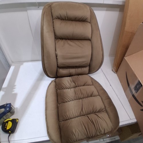 NON-SLIP RECLINER CHAIR SEAT CUSHION WITH LOW BACK PAIN RELIEF - BROWN image 3