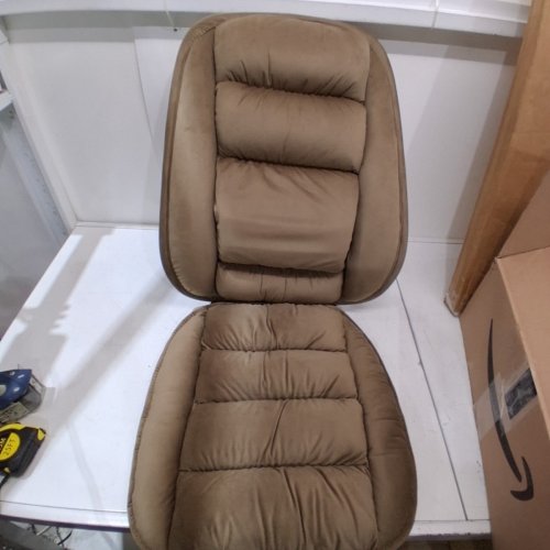 NON-SLIP RECLINER CHAIR SEAT CUSHION WITH LOW BACK PAIN RELIEF - BROWN image 4