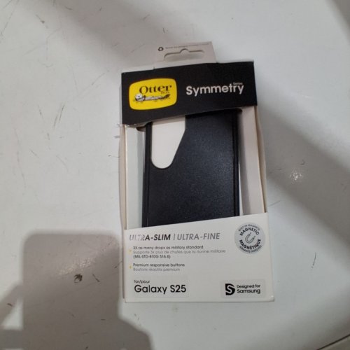 OTTERBOX SLIM MAGNETIC PHONE CASE FOR SAMSUNG GALAXY S25 - BLACK (STYLE: SYMMETRY SERIES) image 2