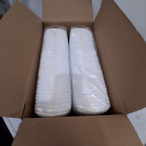 76PK PAMPERS ABSORBENT SWADDLERS - SIZE 8 - WHITE image 2