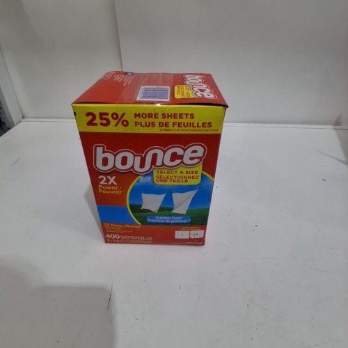 400 SHEETS BOUNCE 2X POWER SELECT A SIZE DRYER SHEETS image 3