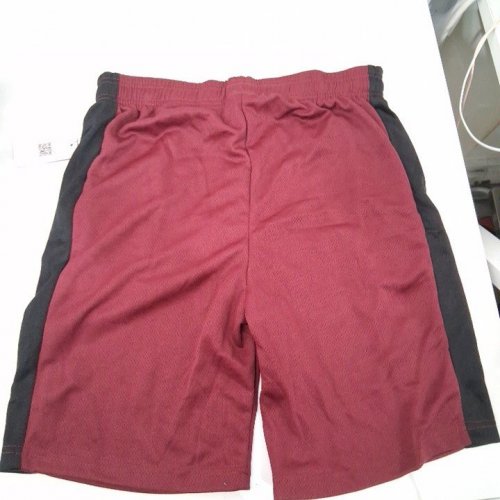 MEN'S SPX GYM SHORTS - MEDIUM - BURGUNDY/BLACK image 2
