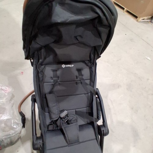 SAFETY 1ST SPARK PLUS COMPACT AUTO-FOLD STROLLER - UPTO 50LBS - BLACK (MODEL: 01282CMGT) image 4