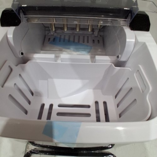 COUNTERTOP ICE MAKER WITH HANDLE AND SCOOP - 26LB - BLACK (MODEL: WBJ-10A) image 4