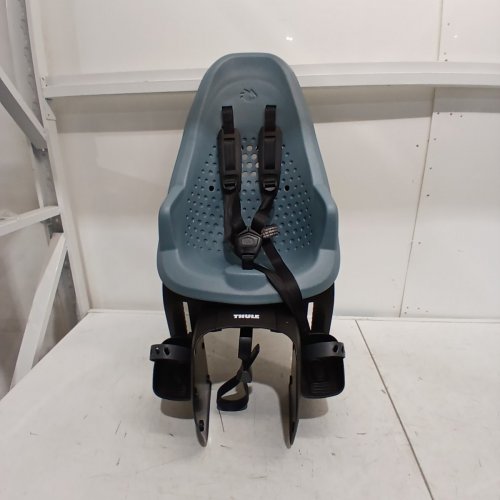 THULE YEPP 2 MAXI REAR BICYCLE CHILD SEAT - 40 LBS CAPACITY - BLUE / BLACK (MODEL: 12041302) image 4