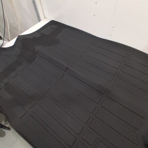 REAR CARGO TRUNK LINER MAT - 33" X 41" (53" AT THE WIDEST POINT) - BLACK image 3