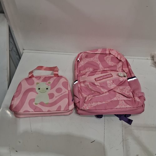 2PC AMYWOAHH BACKPACK AND LUNCH BAG SET - PINK image 2