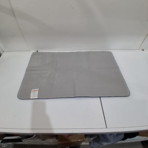 INDOOR NON-SLIP ENTRANCE DOOR MAT - 36" X 20.5" - BLACK/WHITE image 3