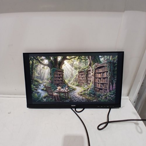 PHILIPS V-LINE 22" 1080P HD COMPUTER MONITOR - 75HZ - BLACK (MODEL: 221V8) image 3