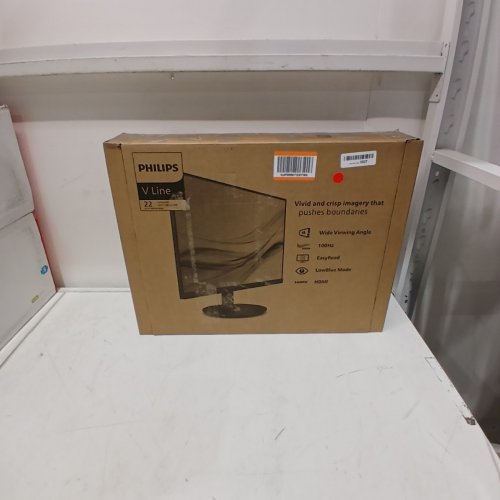 PHILIPS V-LINE 22" 1080P HD COMPUTER MONITOR - 75HZ - BLACK (MODEL: 221V8) image 5