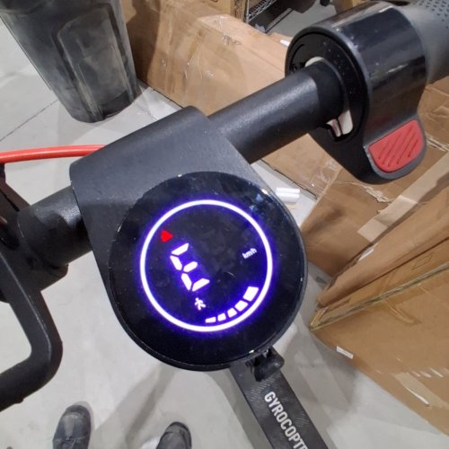 GYROCOPTERS FLASH 6.0 350W ELECTRIC SOOTER WITH ATOP SPEED OF 30KM/H, BLACK image 4
