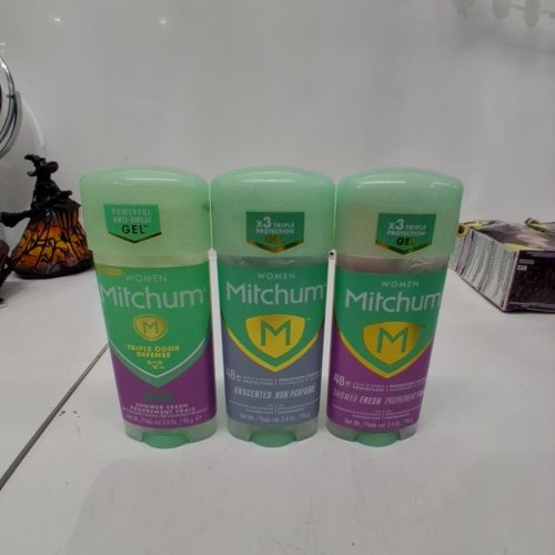 3 ASSORTED MITCHUM ANTIPERSPIRANT DEODORANT - 3.4 OZ EACH image 2