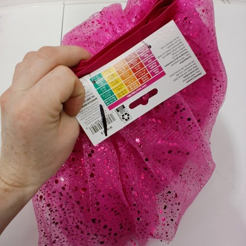 GIRL'S WAY TO CELEBRATE SPARKLY SHORT TUTU - LARGE - PINK image 2