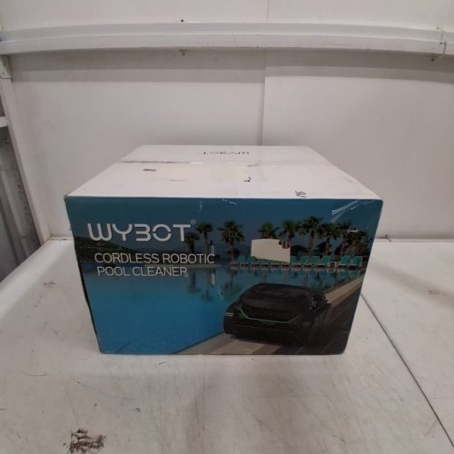 WYBOT C2 CORDLESS WALL CLIMBING POOL VACUUM - UP TO 2152SQ.FT. - BLACK/GREEN (MODEL: C2) image 8