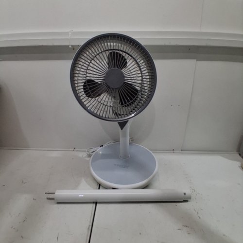 WOOZOO 360° PEDESTAL 12-SPEED AIR CIRCULATOR - ADJUSTABLE HEIGHT 21" TO 40" - WHITE (MODEL: STF-360DC/1747373) image 4