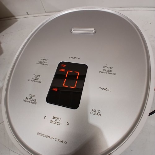 CUCKOO 13-IN-1 DIGITAL MICOM RICE COOKER - 6-CUP CAPACITY - WHITE (MODEL: CR-0675F) image 2