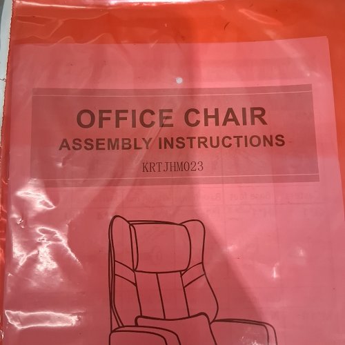 JOMEED CROSS LEGGED OFFICE CHAIR WITH FOOTREST AND FLIP ARMREST - 300LBS CAPACITY - BLACK (MODEL: KRTJHM023) image 4