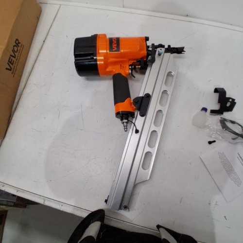 FRAMING NAILER WITH TOOL-LESS DEPTH ADJUSTMENT & DUAL TRIGGER MODES - FITS 2"-3.5" NAILS - 120PSI - ORANGE\BLACK (MODEL: ‎RHF9021NS) image 4