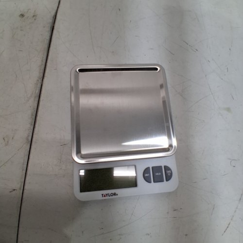 TAYLOR MULTI-PLATFORM KITCHEN SCALE - 11 LBS / 176 OZ / 5000 ML - SILVER (MODEL: 5270842) image 3