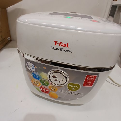 T-FAL MULTICOOKER RICE & GRAIN COOKER - 10 CUP - WHITE (MODEL: R29-1) image 3