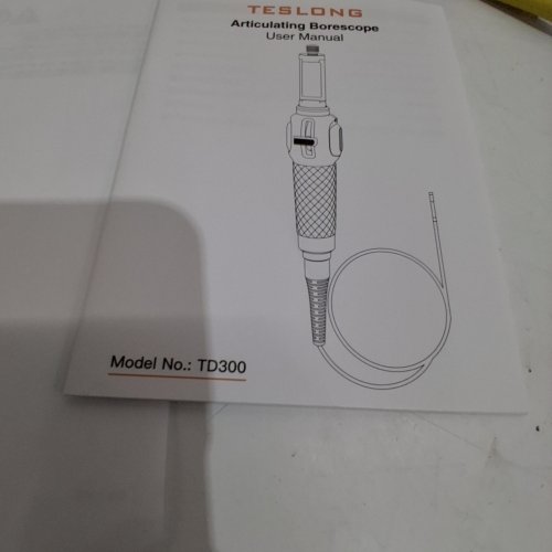 TESLONG ARTICULATING BORESCOPE - TWO-WAY USB-C - 1080P - 5FT CABLE - BLACK (MODEL: TD300) image 2
