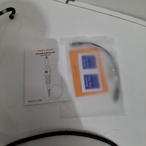 TESLONG ARTICULATING BORESCOPE - TWO-WAY USB-C - 1080P - 5FT CABLE - BLACK (MODEL: TD300) image 4