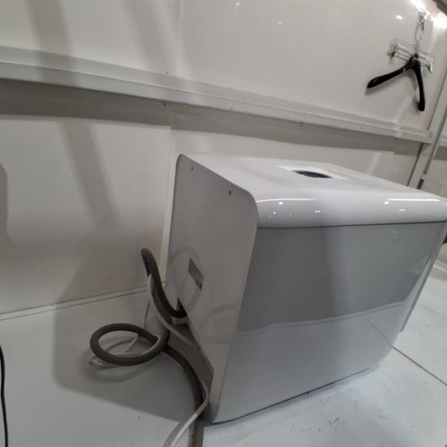 AIRMSEN PORTABLE COUNTERTOP MINI DISHWASHER WITH 5L BUILT-IN WATER TANK - 9 PROGRAMS, 14.6"X 17.8"X 20.1", SELF-CLEANING WASHING, 24H DELAY START AND ENERGY-SAVING - WHITE (MODEL: ZMW-DUHC01) image 8