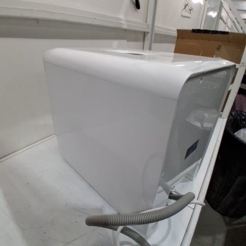 AIRMSEN PORTABLE COUNTERTOP MINI DISHWASHER WITH 5L BUILT-IN WATER TANK - 9 PROGRAMS, 14.6"X 17.8"X 20.1", SELF-CLEANING WASHING, 24H DELAY START AND ENERGY-SAVING - WHITE (MODEL: ZMW-DUHC01) image 9