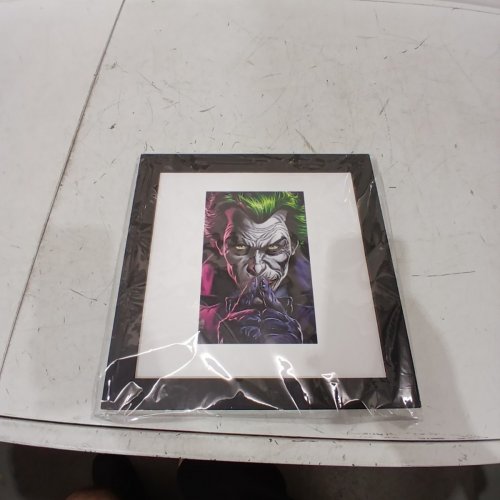 GALLERY POPS DC THE JOKER (COMIC) - THREE JOKERS #2 FRAMED WALL ART -12" X 12" image 2