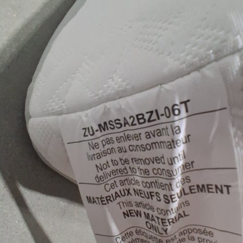 ZINUS FOAM AND SPRING HYBRID MATTRESS - 6" TWIN - (MODEL: ZU-MSSA2BZI-06T) image 2