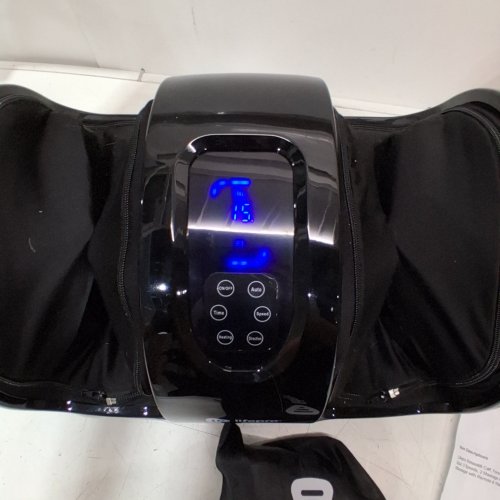 LIFEPRO RELAXATILT X FOOT MASSAGER WITH HEAT - BLACK/BLUE (MODEL: LP-RLXTX-BLK) image 2