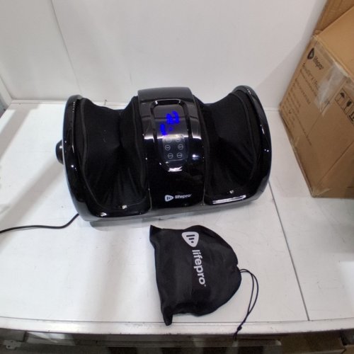 LIFEPRO RELAXATILT X FOOT MASSAGER WITH HEAT - BLACK/BLUE (MODEL: LP-RLXTX-BLK) image 3