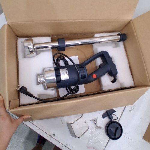 COMMERCIAL HAND-HELD IMMERSION BLENDER - 12"- 750W/20000RPM - BLUE (MODEL: HB6089A-UL) image 3