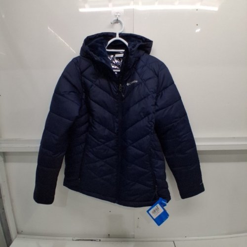 WOMEN'S COLUMBIA HEAVENLY HOODED JACKET - LARGE - NAVY (STYLE: WL0010-464) image 2