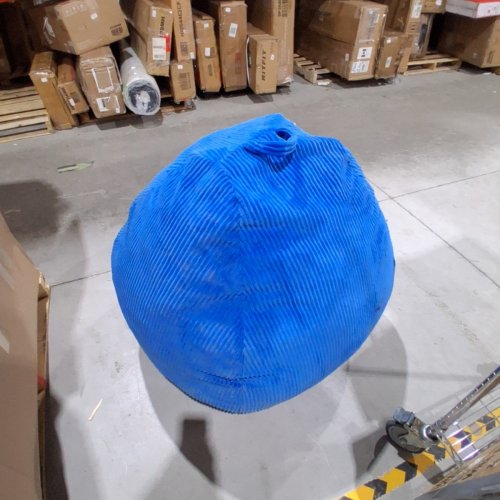 HOBESTLUK BEAN BAG CHAIR WITH FILLER - 4.5FT - BLUE - (MODEL: NEWQDD008) image 2
