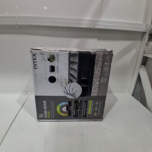 INTEX DURA-BEAM PRESTIGE BUILT IN USB PUMP AIR MATTRESS - TWIN - 12" HIGH - GREY (MODEL: 1637USB) image 5
