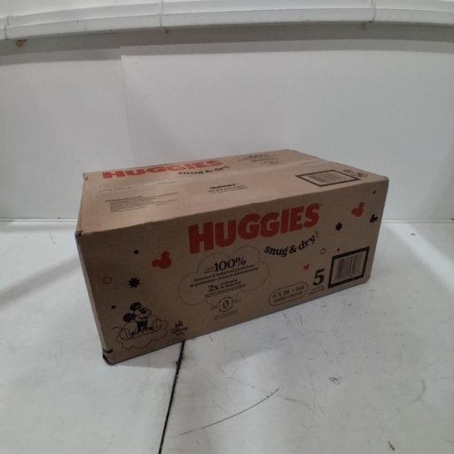 168PK HUGGIES SNUG & DRY BABY DIAPERS - SIZE 5 (27+ LBS) image 2