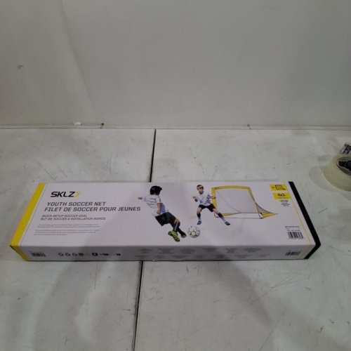 SKLZ QUICK SETUP YOUTH SOCCER GOAL - 4FT X 3FT - YELLOW - (MODEL: 1430696) image 2