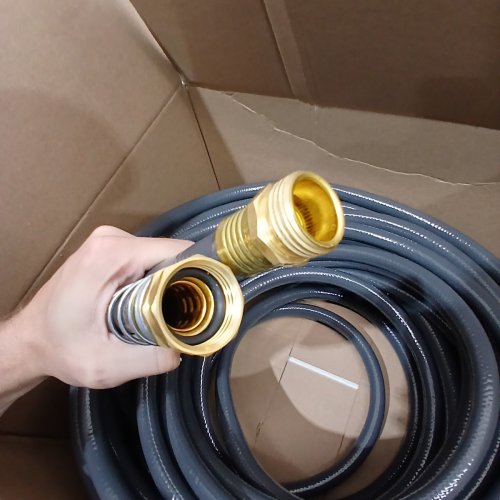 UNBRANDED GARDEN HOSE - ~ APPROX 50FT - GREY image 3