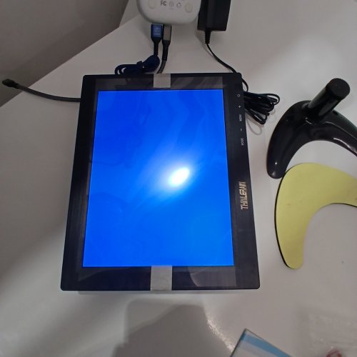 WSTIRHY PORTABLE MONITOR - 9.7", 1024X768, 4:3 SCREEN DISPLAY, WITH HDMI, VGA, AV, BNC, USB PORT, 60HZ, VESA, BUILT-IN SPEAKER - BLACK (MODEL: HD-097) image 2