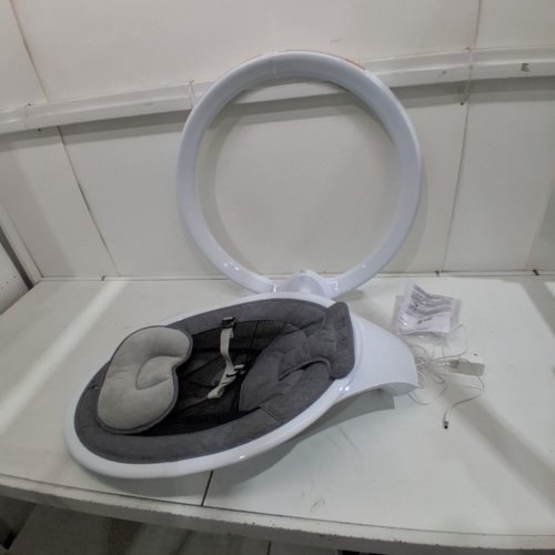 INFANT MUNCHKIN SMART SWING WITH BLUETOOTH - WHITE/GREY - (MODEL: MKCA0788 REV 1 ) image 3