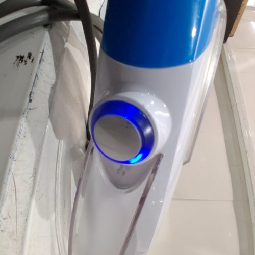 BISSELL POWEREDGE 2-IN-1 MULTI-SURFACE STEAM MOP & HANDHELD CLEANER - WHITE/BLUE (MODEL: 2078C) image 2